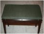 Custom Made Suede Piano Bench Cushion - Choose Color