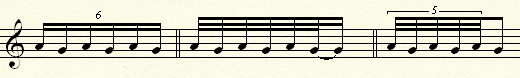 Six Note Trills