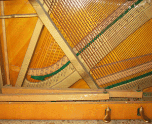 Diagonal Piano Strings