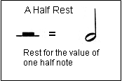 a half rest