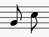 Eighth Note singly