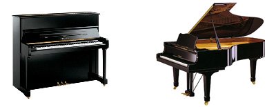 Grand and Upright Pianos